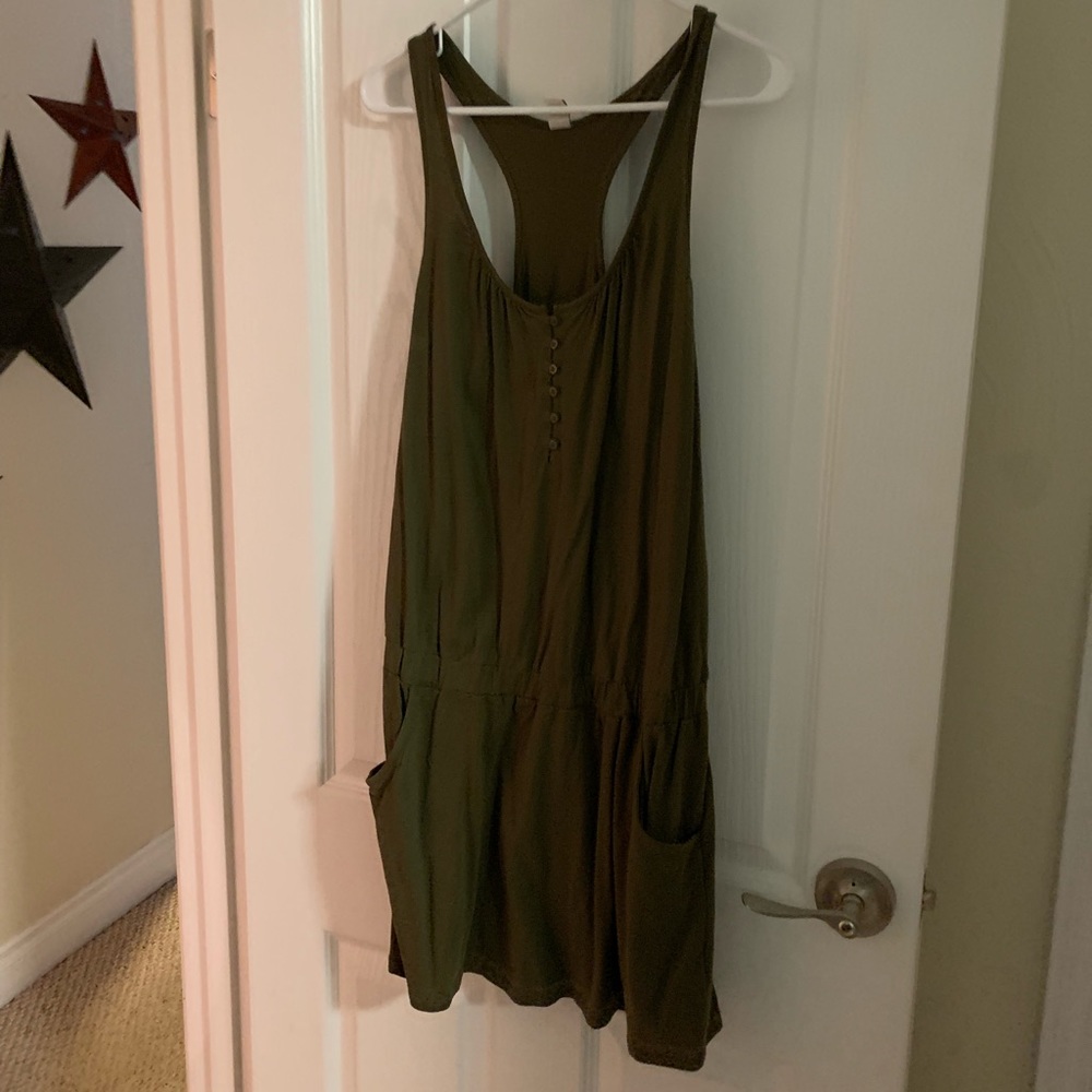 Olive Green old Navy short dress
